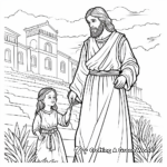 Historical Bible Story Coloring Sheets for Adults 4