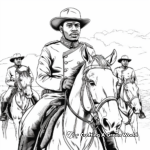 Historical Buffalo Soldiers Coloring Pages 3