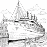 Historically-Inspired Titanic First Class Suite Coloring Pages 2