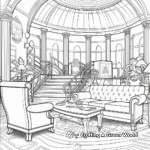Historically-Inspired Titanic First Class Suite Coloring Pages 3