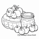 Homemade Apple Jam Coloring Sheets 4