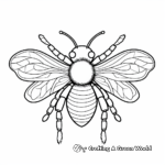 Honeybee Coloring Pages for Nature Lovers 1