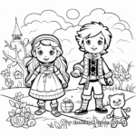 How to Create Fairytale Characters Coloring Pages 1