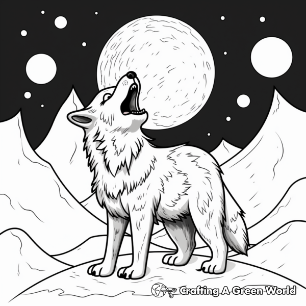 Wolf Coloring Pages - Free & Printable!