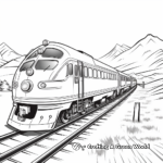 Iconic The Polar Express Coloring Pages 3
