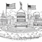 Iconic USA Landmarks Coloring Pages 4