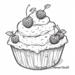 Icy Raspberry Sorbet Coloring Pages 1