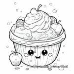 Icy Raspberry Sorbet Coloring Pages 3