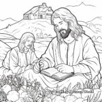 Illustrative Parables of Jesus Coloring Pages 2