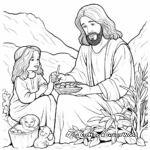 Illustrative Parables of Jesus Coloring Pages 4