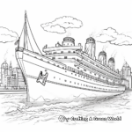 Imaginary Ghosts of Titanic Coloring Pages 1
