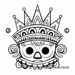 Imaginative Crown Coloring Pages for Creative Minds 1