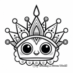 Imaginative Crown Coloring Pages for Creative Minds 2
