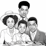 Impactful NAACP Founding Members Coloring Pages 1