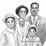 Impactful NAACP Founding Members Coloring Pages 4
