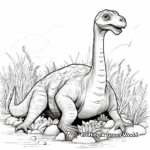 Impressive Apatosaurus Coloring Pages for Adults 2