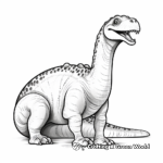 Impressive Apatosaurus Coloring Pages for Adults 3