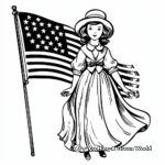 Impressive Betsy Ross Flag Coloring Sheets 4
