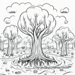 Impressive Forest Fire Coloring Pages 4