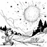 Impressive Meteor Strike Coloring Pages 3
