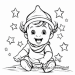 In with the New: Baby New Year Coloring Pages 2