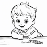 In with the New: Baby New Year Coloring Pages 4