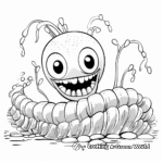 Incredible Polychaete Worm Coloring Pages 4