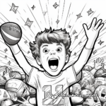 Incredible Super Bowl Sunday Coloring Pages 1