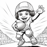 Incredible Super Bowl Sunday Coloring Pages 2