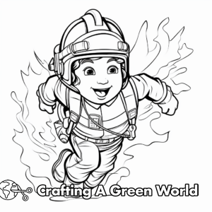 Fire Coloring Pages - Free &amp; Printable!