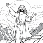 Inspirational Jesus Coloring Pages 2