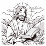 Inspirational Jesus Coloring Pages 3