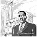 Inspirational Martin Luther King Jr. Coloring Pages 1