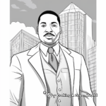 Inspirational Martin Luther King Jr. Coloring Pages 4