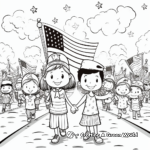 Inspirational Memorial Day Parade Coloring Pages 3
