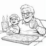 Inspiring Granddad Birthday Toast Coloring Pages 1