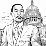 Inspiring Martin Luther King Jr. Day Coloring Printables 1