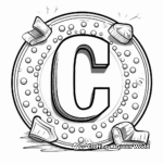 Interactive Connect-the-Dots Letter C Coloring Pages 4