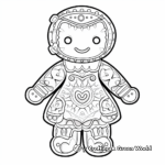 Interactive Gingerbread Dress-Up Coloring Pages 2
