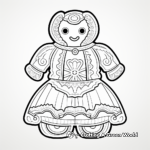 Interactive Gingerbread Dress-Up Coloring Pages 3