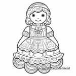 Interactive Gingerbread Dress-Up Coloring Pages 4