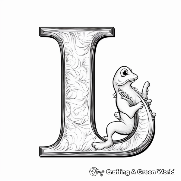 Letter L Coloring Pages - Free &amp; Printable!