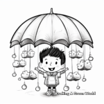 Interactive Mix and Match Umbrella Coloring Pages 4