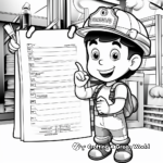 Interactive Pages with Fire Safety Checklist 3