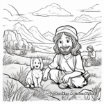 Interactive Parable of Jesus Coloring Pages 3
