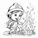 Interesting History of Fire Discovery Coloring Pages 1
