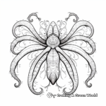 Intricate Abstract Octopus Coloring Pages for Adults 1