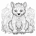 Intricate Adult Tasmanian Devil Coloring Pages 1