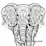 Intricate Animal Themed Coloring Pages 2