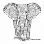 Intricate Animal Themed Coloring Pages 3